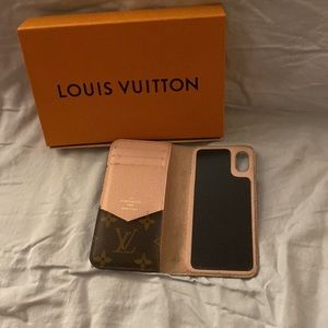 🎉🎉Genuine Louis Vuitton XR phone case **Authentic leather**🎉🎉